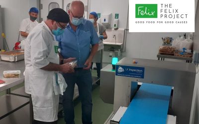 UK Inspection Systems Supports the Felix Project with a metal detector for their new ready meal facility.