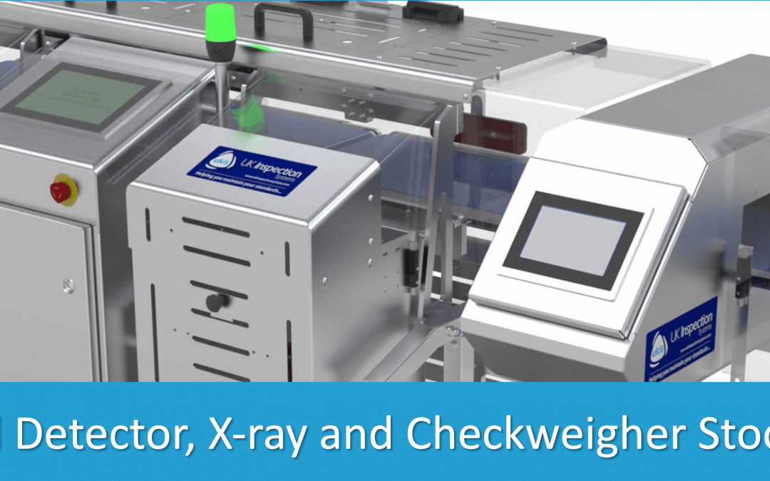 Metal Detector, X-ray and Checkweigher Stock List Sep/Oct 2022